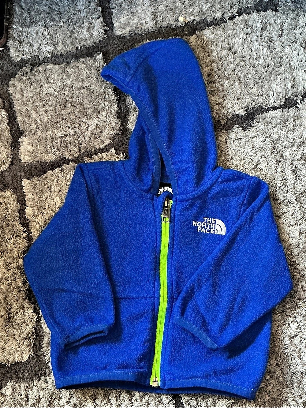 The North Face Baby Glacier Full-Zip Hoodie Blue 3-6M